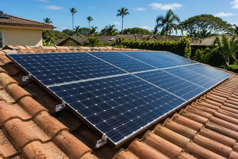 Installation de panneaux solaires à Izon